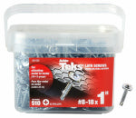 TEKS Teks 21530 Lath Screw, #8 Thread, 3-1/4 in L, Truss Head, Phillips Drive, Drill Point, Steel, Zinc HARDWARE & FARM SUPPLIES TEKS