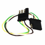 US HARDWARE US Hardware RV-358C Trailer Wiring Connector, 4-Pole AUTOMOTIVE US HARDWARE