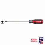 MILWAUKEE Milwaukee MT212 Screwdriver, 3/16 in Drive, Cabinet Drive, 10 in OAL, 6 in L Shank, Acetate Handle, Cushion-Grip Handle TOOLS MILWAUKEE