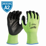 MILWAUKEE Milwaukee 48-73-8921 Dipped Gloves, Breathable, Lightweight, Unisex, M, Thumb Patch Thumb, Knit Cuff, Polyester Glove CLOTHING, FOOTWEAR & SAFETY GEAR MILWAUKEE