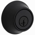 ASSA ABLOY AMERICAS RESIDENTIALINC. Single Cylinder Security Deadbolt Lock, Matte Black