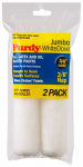 PURDY CORPORATION White Dove Jumbo Mini Paint Roller Cover, 6-1/2 x 3/8 In. Nap, 2-Pk.