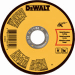 DEWALT DEWALT DWA8050 Cut-Off Wheel, 4 in Dia, 0.045 in Thick, 5/8 in Arbor, Aluminum Oxide Abrasive TOOLS DEWALT