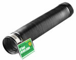 AMERIMAX Amerimax 54021 Drain Pipe Tubing, Solid Flex, 4 in, PVC, Black, 8 ft L PLUMBING, HEATING & VENTILATION AMERIMAX
