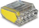 GB Gardner Bender PushGard 19-PC4 Wire Connector, 22 to 12 AWG Wire, Copper Contact, Polycarbonate Housing Material ELECTRICAL GB