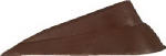 ASSA ABLOY AMERICAS RESIDENTIALI NC Doorstop, Floor, Wedge, Brown, 2-Pk. HARDWARE & FARM SUPPLIES ASSA ABLOY AMERICAS RESIDENTIALI NC