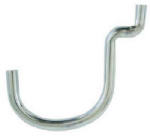 CRAWFORD PRODUCTS 1/4 In. Heavy-Duty Curved Pegboard Hook, 8-Pack