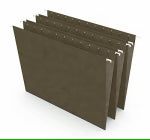 STAPLES Letter-size Folders, Green, 25-Pk. HOUSEWARES STAPLES