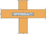 SIMPSON STRONG TIE Strap Tie, 16 Gauge, 1-1/4 x 9 In. HARDWARE & FARM SUPPLIES SIMPSON STRONG TIE