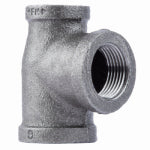 CODA RESOURCES LTD 1 x 3/4 x 1 In. Black Pipe Reducing Tee PLUMBING, HEATING & VENTILATION CODA RESOURCES LTD
