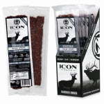 ICON Icon Meats 8-10033-74131-9 Venison Jerky Steak, Strip, Savory, 2 oz HOUSEWARES ICON