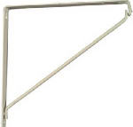 ASSA ABLOY AMERICAS RESIDENTIALI NC White Shelf Bracket