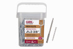 GRK FASTENERS GRK Fasteners Deck Elite Series 19238 Hidden Deck Screw, 2-3/8 in L, Coarse Thread, Trim Head, Star Drive, Steel, Chrome HARDWARE & FARM SUPPLIES GRK FASTENERS