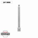 MILWAUKEE ELECTRIC TOOL CORP 6 In. Socket Extension, 3/8 In. Drive TOOLS MILWAUKEE ELECTRIC TOOL CORP