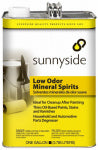 SUNNYSIDE Sunnyside 803G1 Mineral Spirit Thinner, Liquid, Petroleum, Clear, 1 gal, Can PAINT SUNNYSIDE
