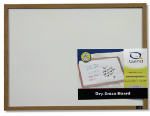 ACCO Quartet 35-380382Q Dry Erase Board, 23-1/32 in W, 35-1/32 in H, Wood Frame HOUSEWARES ACCO