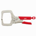 MILWAUKEE ELECTRICAL TO Milwaukee Torque Lock 48-22-3631 Locking C-Clamp with Grip, 6.7 in OAL, 3-3/8 in Jaw Opening, Ergonomic Grip Handle TOOLS MILWAUKEE ELECTRICAL TO