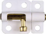 ASSA ABLOY AMERICAS RESIDENTIALI NC Window Bolt, White, 2 In.