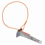 KLEIN Grip-It S6HB Strap Wrench, 1-1/2 to 4 in Pipe, 6 in L Handle, 0.63 in W Strap, 21-1/4 in L Strap, Aluminum Handle TOOLS KLEIN