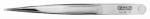 GENERAL General 401XX Industrial Tweezer Set, Strong Sharp Point, Stainless Steel, Nickel, 4-1/2 in OAL TOOLS GENERAL
