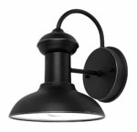 GLOBE ELECTRIC Light Fixture, Wall Mount, Weather Resistant Steel, Oil-Rubbed Bronze
