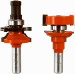 FREUD 2-Piece Round-Over Bead Adjustable Rail & Stile Bit