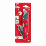 MILWAUKEE Milwaukee FASTBACK 48-22-1502 Utility Knife, 1.27 in L Blade, 0.02 in W Blade, Stainless Steel Blade, 5-Blade TOOLS MILWAUKEE