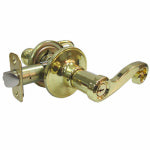 TAIWAN FU HSING INDUSTRIAL CO Reversible Scroll Entry Lever Lockset, Polished Brass