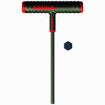 EKLIND TOOL CO Power-T T-Handle Hex Key Allen Wrench, 6-In. Arm, 7/64-In. TOOLS EKLIND TOOL CO