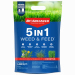 SBM LIFE SCIENCE CORP 5-In-1 Lawn Fertilizer Weed & Feed, Covers 4,000 Sq. Ft.