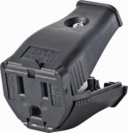 LEVITON MFG CO 15A BLK GRD CONNECTOR ELECTRICAL LEVITON MFG CO