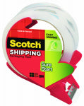 3M COMPANY SureStart Shipping Packaging Tape, Clear, 1.88 In. x 38.2 Yd.