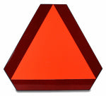 SMV INDUSTRIES "Slow Moving" Vehicle Sign, Steel