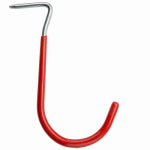 ASSA ABLOY AMERICAS RESIDENTIALI NC Curved Drive Hook, Red Vinyl-Coated Steel