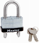 MASTER LOCK Master Lock 510D Padlock, 1-3/4 in W Body, Keyed Different Key, Adjustable Shackle, 9/32 in Dia Shackle, Steel Shackle HARDWARE & FARM SUPPLIES MASTER LOCK