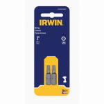 IRWIN Irwin IWAF21TS252 Tamper-Resistant Insert Bit, T25 Drive, Torx Drive, 1/4 in Shank, Hex Shank, 1 in L HARDWARE & FARM SUPPLIES IRWIN