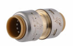 SHARKBITE/CASH ACME 1 x 1 In. Push-Fit Pipe Coupling, Lead Free PLUMBING, HEATING & VENTILATION SHARKBITE/CASH ACME