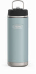 THERMOS LLC Water Bottle with Straw Lid, Glacier Color Stainless Steel, 32 oz. HOUSEWARES THERMOS LLC