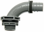CARLON Carlon LN20DA-CTN Liquid Tight Elbow, 1/2 in Trade Size, 90 deg Angle, PVC, NPT, Gray ELECTRICAL CARLON