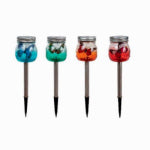 FUSION PRODUCTS LTD. Solar Ombre Butterfly in a Mason Jar Pathway Light ELECTRICAL FUSION PRODUCTS LTD.
