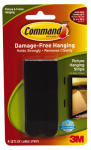 COMMAND Command 17206BLK Picture Hanging Strip, 4 lb/set, Foam, White, 3.625 in L x 0.5 in W x 0.1 in D HARDWARE & FARM SUPPLIES COMMAND
