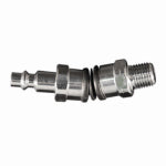 MILTON INDUSTRIES M-Style Swivel Hose Air Tool Fitting, Variable Angle, 1/4 In. MNPT TOOLS MILTON INDUSTRIES