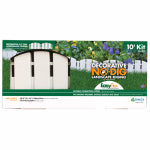 WESTLAKE DIMEX LLC No Dig Decorative Landscape Edging Kit, White Adirondack Style, 10 Ft. LAWN & GARDEN WESTLAKE DIMEX LLC