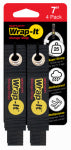 JJAAMM LLC Heavy Duty Storage Straps, 7-In., 4-Pk.