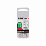 ARROW Arrow RLA1/8 Pop Rivet, Long, 1/2 in Grip, 1/2 in L, Aluminum, 15/PK TOOLS ARROW
