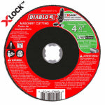 FREUD Diablo X-Lock Masonry Cut Off Blade, Type 1, 4-1/2 x 1/16-In.