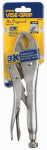 IRWIN Irwin Original Series 4935576 Locking Plier, 10 in OAL, 1-7/8 in Jaw Opening, Plain-Grip Handle, 5/8 in W Jaw TOOLS IRWIN