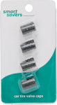 WISEARN MANUFACTURING CO. LIMITED SS 4PK Tire Valve Caps AUTOMOTIVE WISEARN MANUFACTURING CO. LIMITED