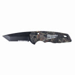 MILWAUKEE Milwaukee FASTBACK Series 48-22-1535 Spring Assisted Utility Knife, 2.92 in L Blade, 0.04 in W Blade, 1-Blade TOOLS MILWAUKEE