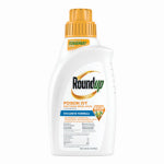 ROUNDUP Roundup Poison Ivy Plus 5378206 Concentrated Brush Killer, Liquid, Yellow, 32 oz Bottle LAWN & GARDEN ROUNDUP